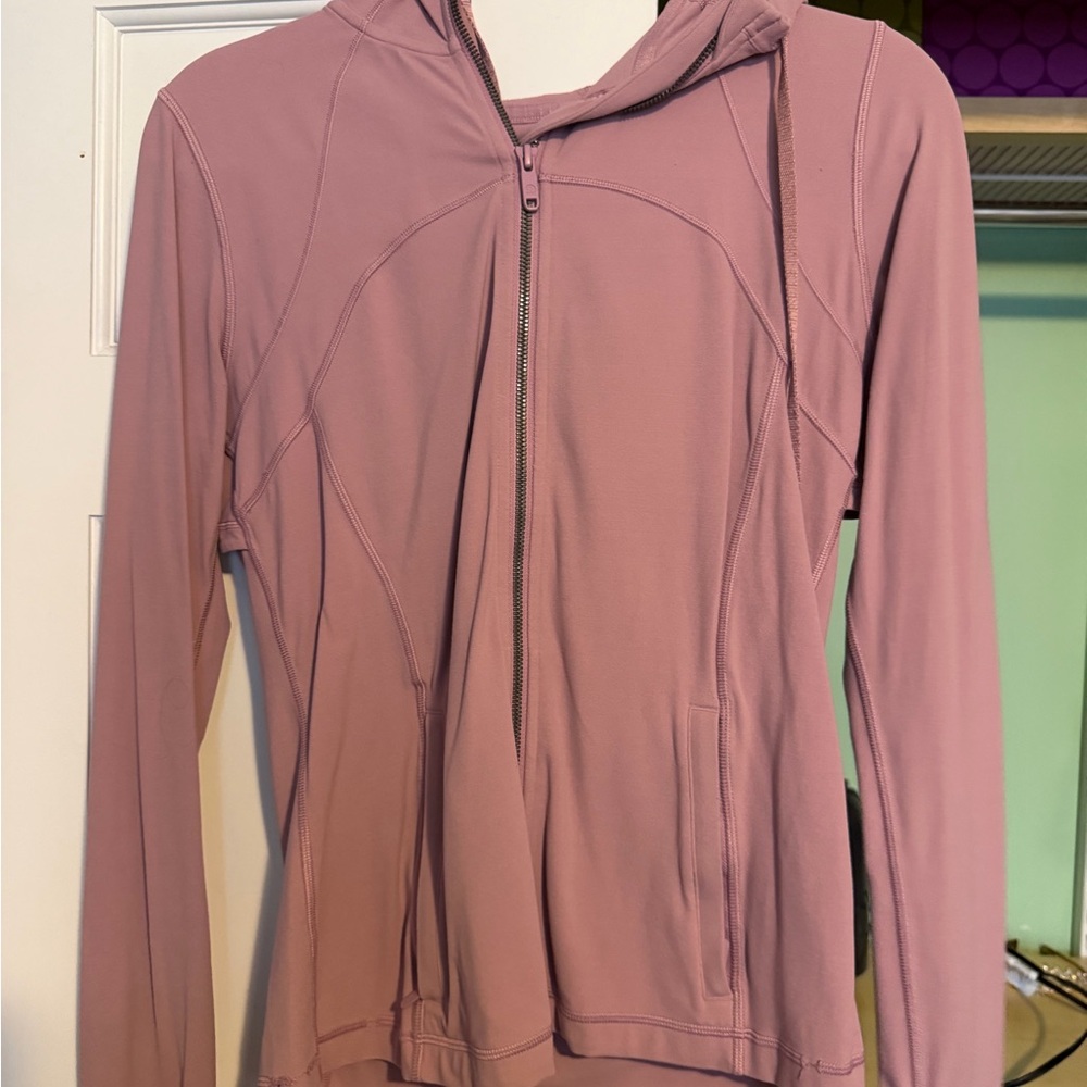 Lululemon Athletica Mauve Zip-Up Jacket